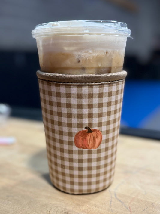 Fall Iced Coffee Sleeve