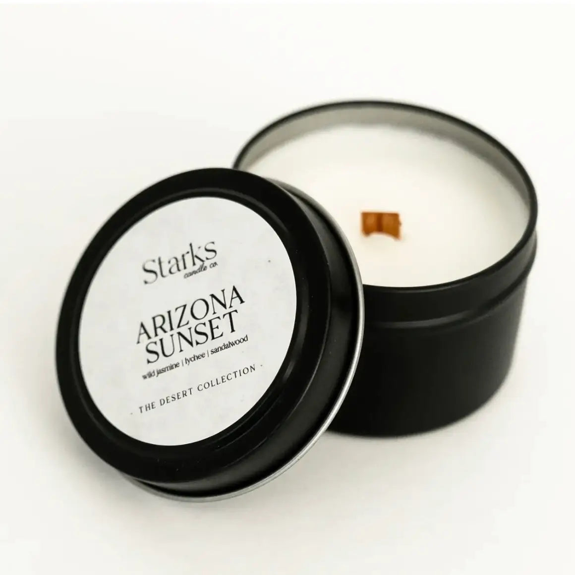 Arizona Sunset Soy Candle | Lychee, Jasmine & Sandalwood | Starks Candle Co.