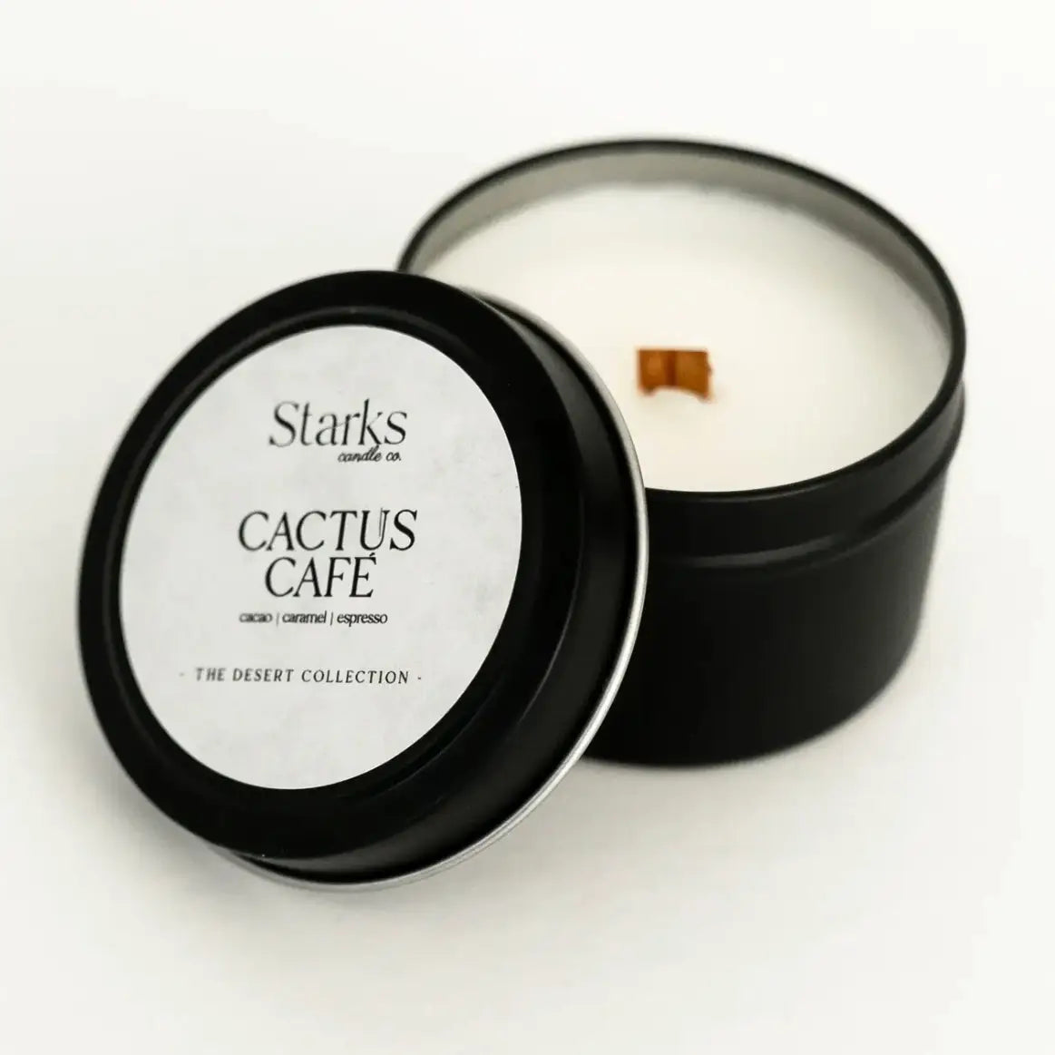 Cactus Café Soy Candle | Espresso, Cacao & Caramel | Starks Candle Co.