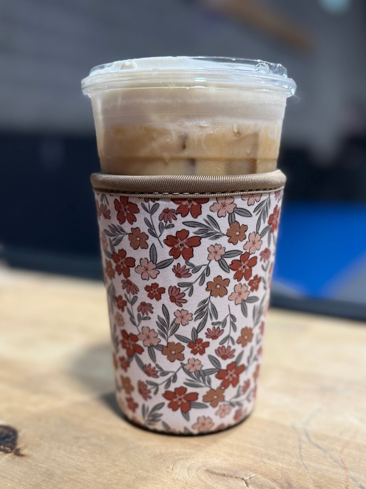Fall Iced Coffee Sleeve