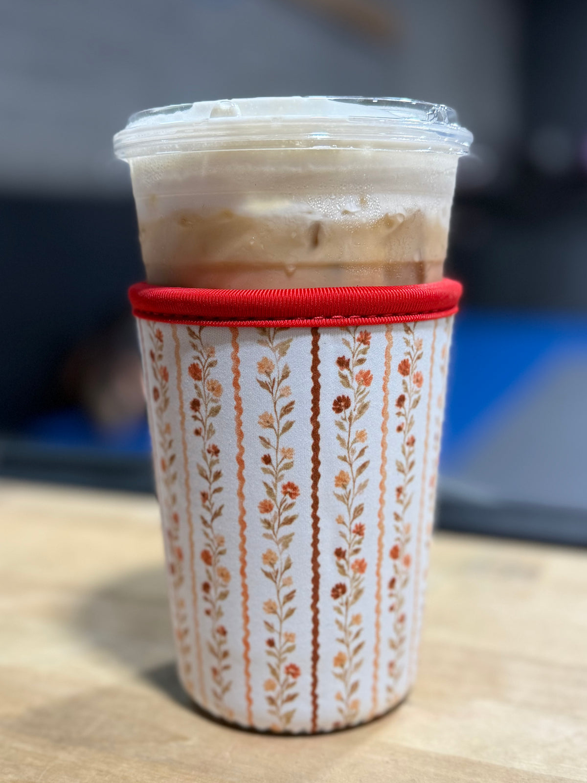 Fall Iced Coffee Sleeve