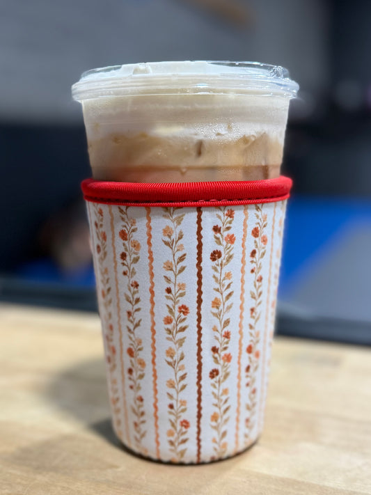 Fall Iced Coffee Sleeve